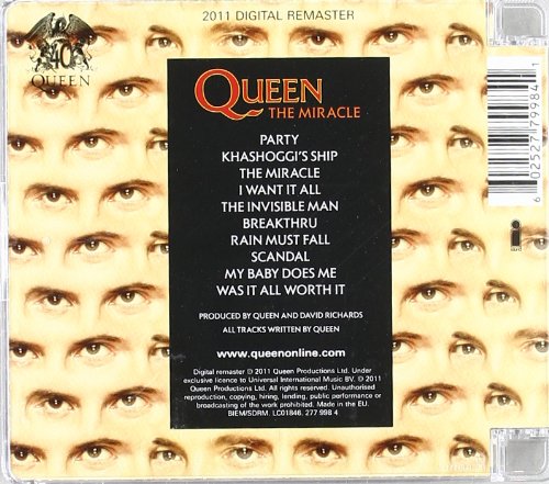 Queen - The Miracle 퀸 13집 [Deluxe Edition]