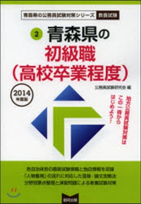 靑森縣の初級職(高校卒業程度) 敎養試驗 2014年度版