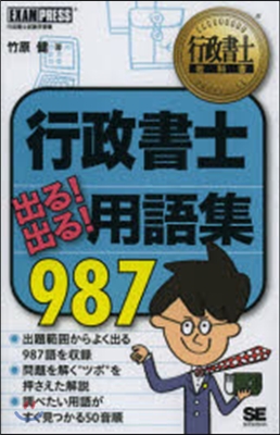 行政書士 出る!出る!用語集987