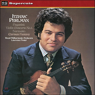 Itzhak Perlman 파가니니 : 바이올린 협주곡 1번 / 사라자테 : 카르멘 환상곡 (Paganini / Sarasate) 이자크 펄만