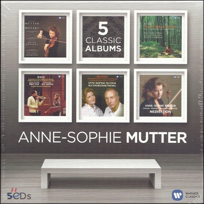 Anne-Sophie Mutter - 5 Classic Albums 안네-소피 무터 (5CD한정반)