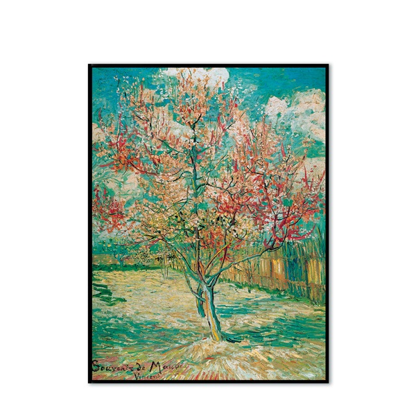 [The Bella] 고흐 - 꽃이 핀 복숭아 나무 (모베를 추억하며) Peach Tree in Bloom (Reminiscence of Mauve)
