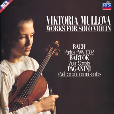Viktoria Mullova 빅토리아 뮬로바 바이올린 독주곡 모음집 (Works for Solo Violin) [LP]