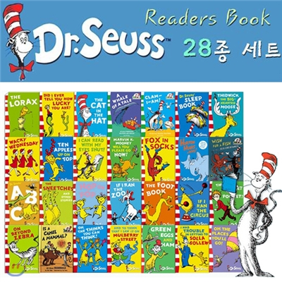 Dr.Seuss 닥터수스 작가 Readers Set (paperback(28))
