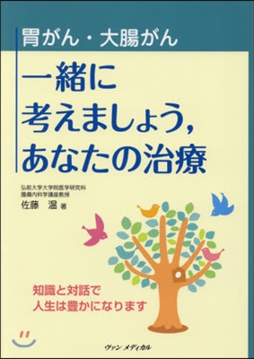 胃がん.大腸がん一緖に考えましょう，あな