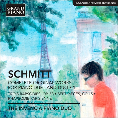 The Invencia Piano Duo 슈미트: 피아노 이중주, 연탄곡 1집 (Florent Schmitt: Complete Original Works for Piano Duet and Duo Vol. 1) 