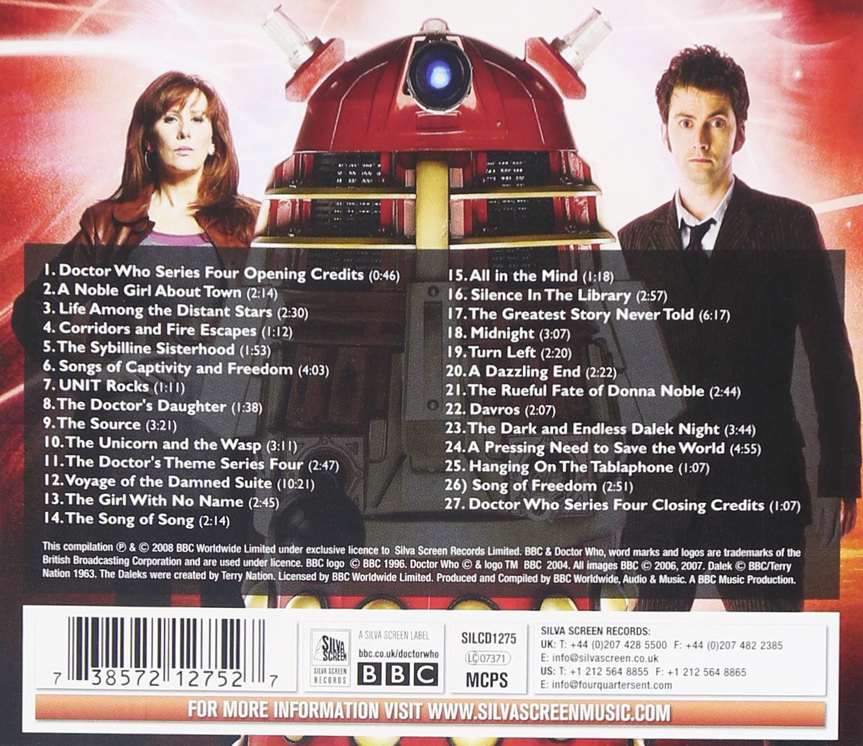 BBC 닥터 후 시리즈 4 드라마음악 (Doctor Who Series 4 OST by Murray Gold)