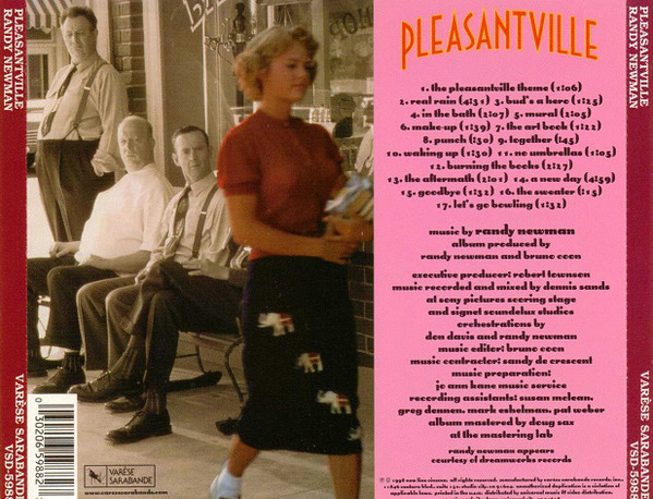 플레전트빌 영화음악 [스코어] (Pleasantville Score by Randy Newman)