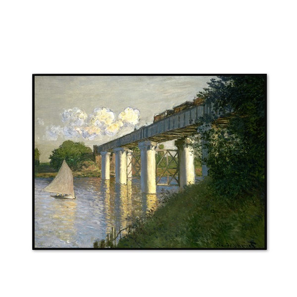 [The Bella] 모네 - 아르장퇴유의 철교 The Railroad Bridge at Argenteuil