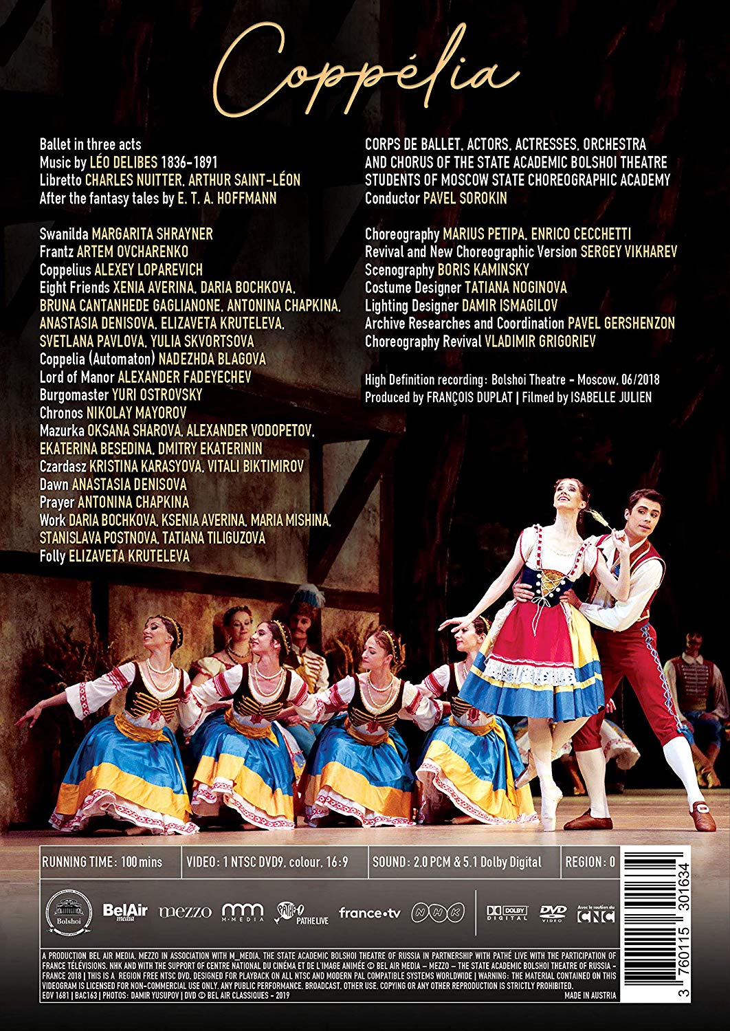 Bolshoi Ballet 레오 들리브: 코펠리아 (Delibes: Coppelia)