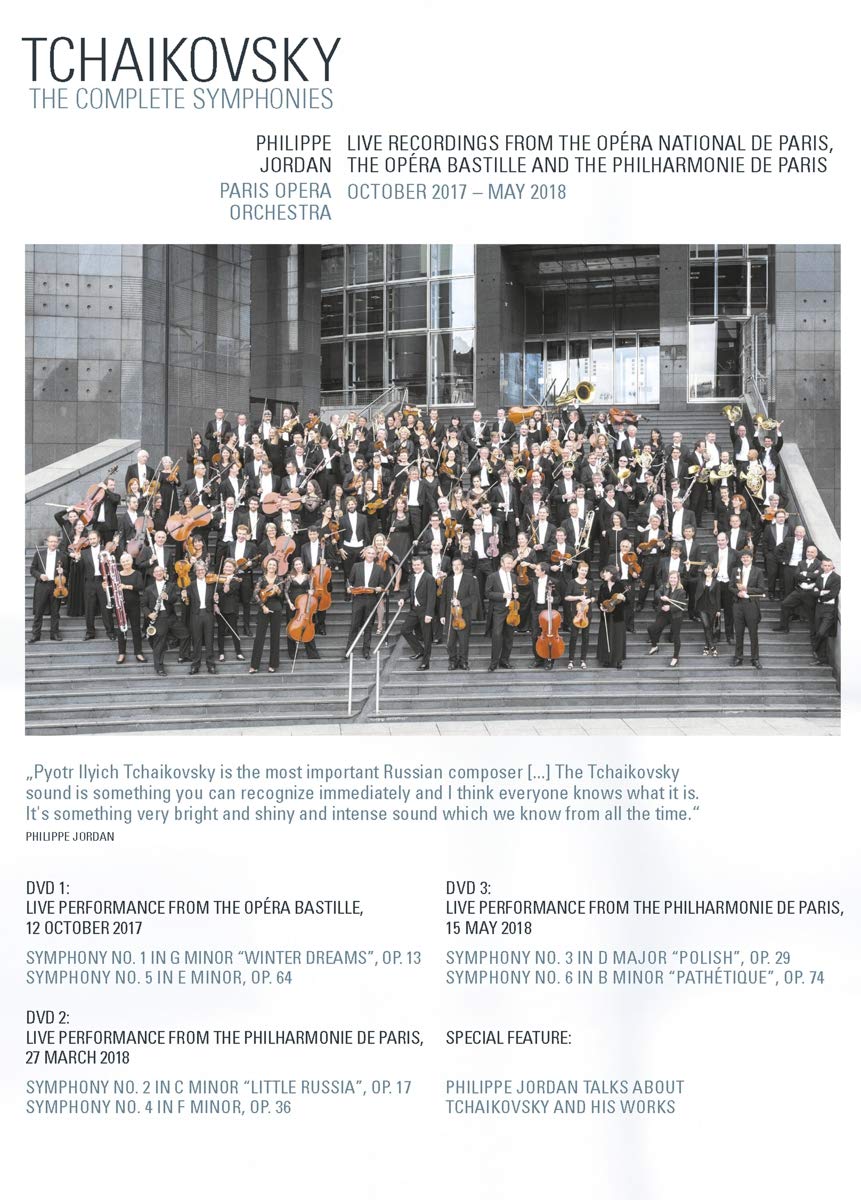 Philippe Jordan 차이코프스키: 교향곡 전곡 실황 (Tchaikovsky: The Complete Symphonies)