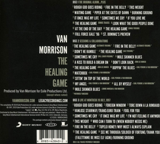 Van Morrison (밴 모리슨) - The Healing Game (Deluxe Edition)