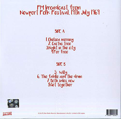 Joni Mitchell (조니 미첼) - Live Newport 1969 [LP]