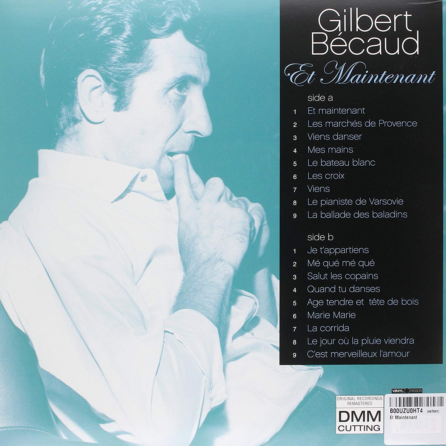 Gilbert Becaud (질베르 베코) - Et Maintenant [LP]