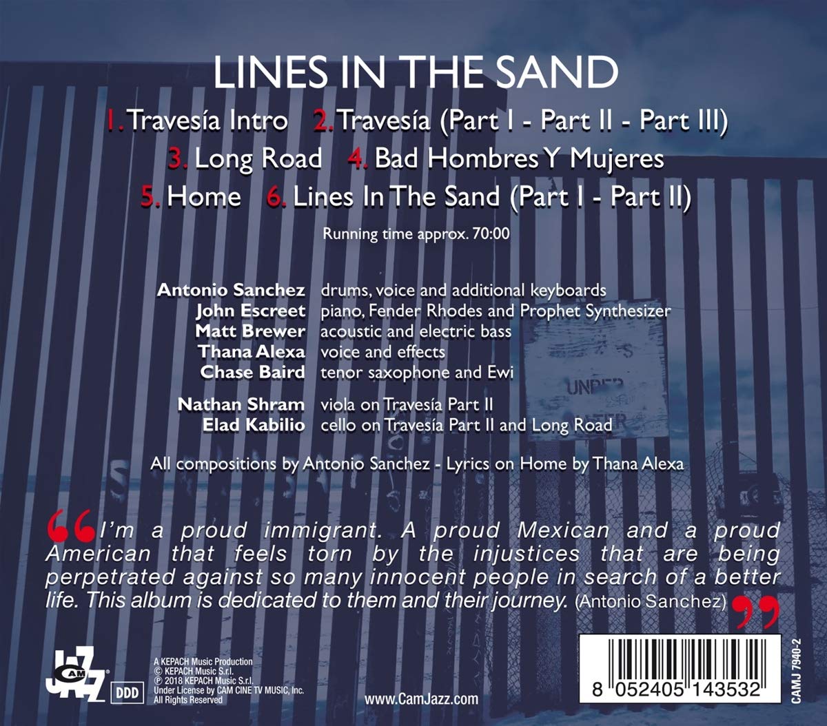 Antonio Sanchez & Migration (안토니오 산체스 & 마이그레이션) - Lines In The Sand