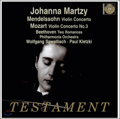 Johanna Martzy 모차르트 / 멘델스존: 바이올린 협주곡 - 요한나 마르치