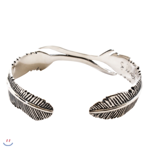 Open feather cuffs