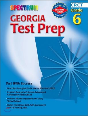 Spectrum Georgia Test Prep, Grade 6