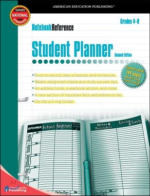 Student Planner, Grades 4 - 8