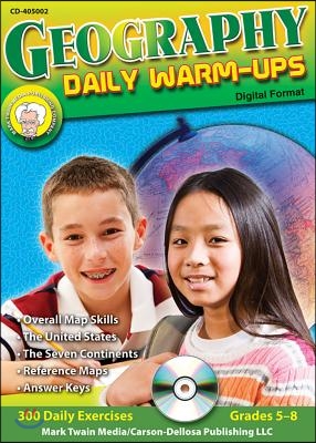 Geography Daily Warm-Ups, Grades 5-8