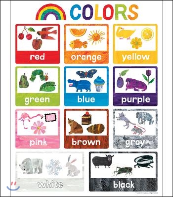 World of Eric Carle Colors Chart