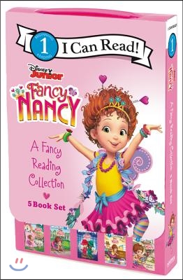 Disney Junior Fancy Nancy: A Fancy Reading Collection 5-Book Box Set: Chez Nancy, Nancy Makes Her Mark, the Case of the Disappearing Doll, Shoe-La-La,