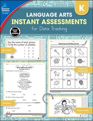 Instant Assessments for Data Tracking, Grade K: Language Arts