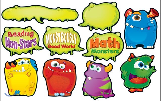 Monster Talkers Bulletin Board Set