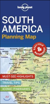 A Lonely Planet South America Planning Map