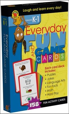 Everyday Fun and Game Cards Activity Cards, Grades K - 1