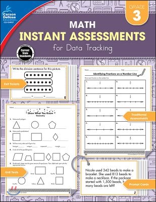 Instant Assessments for Data Tracking, Grade 3: Math