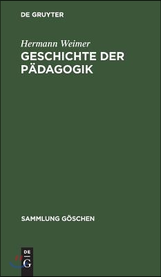 Geschichte der P&#228;dagogik