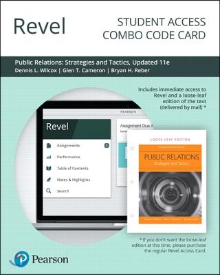 Public Relations Revel Access Combo Code