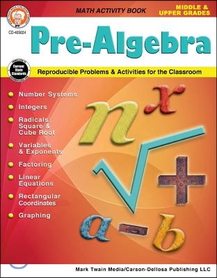 Pre-Algebra Middle & Upper Grades