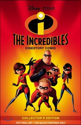 Disney/Pixar the Incredibles Cinestory Comic