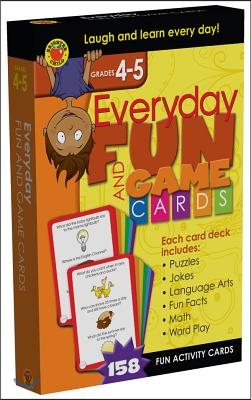 Everyday Fun and Game Cards Activity Cards, Grades 4 - 5