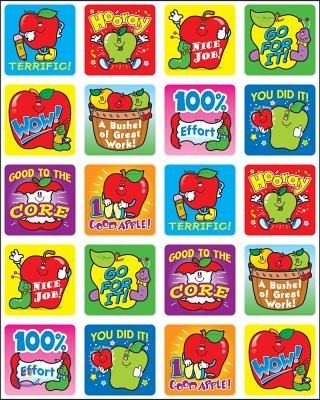 Apples Motivational Stickers