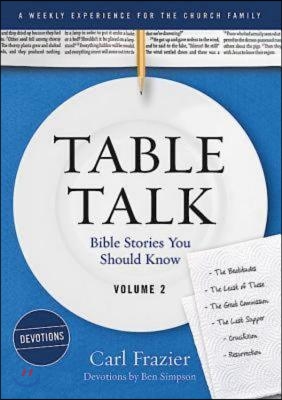 Table Talk Volume 2 - Devotions: Bible Stories You Should Know