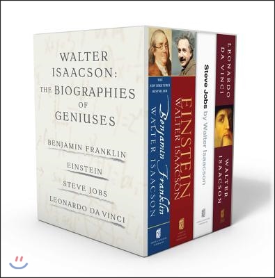 Walter Isaacson: The Genius Biographies: Benjamin Franklin, Einstein, Steve Jobs, and Leonardo Da Vinci