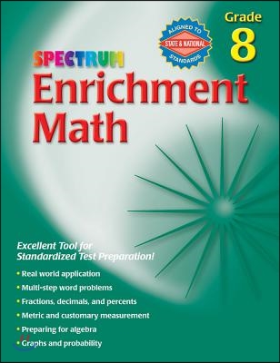 Spectrum Enrichment Math, Grade 8