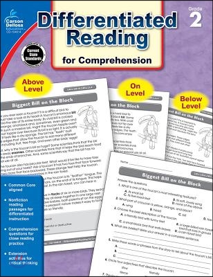 Common Core Differentiated Reading for Comprehension, Grade 2