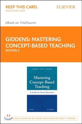 Mastering Concept-based Teaching Elsevier Ebook on Vitalsource Retail Access Card