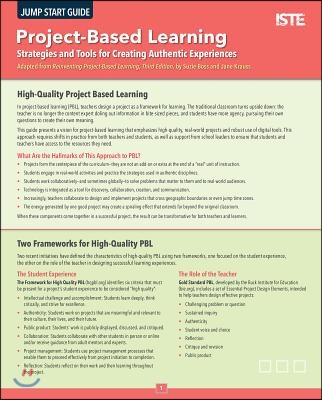 Project-Based Learning: Strategies and Tools for Creating Authentic Experiences