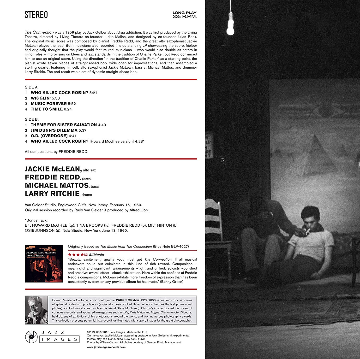 Jackie Mclean & Freddie Redd (재키 맥린 & 프레디 레드) - The Connection [LP]