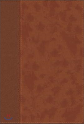 Niv, Personal Size Bible, Large Print, Leathersoft, Brown, Red Letter Edition, Comfort Print