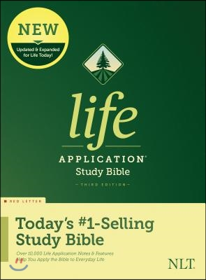 NLT Life Application Study Bible, Third Edition (Red Letter, Hardcover)