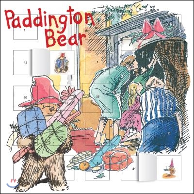 The Paddington: Traditional Illustrations by Peggy Fortnum Advent Calendar (with stickers)