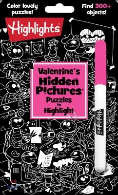 Valentine&#39;s Hidden Pictures Puzzles to Highlight