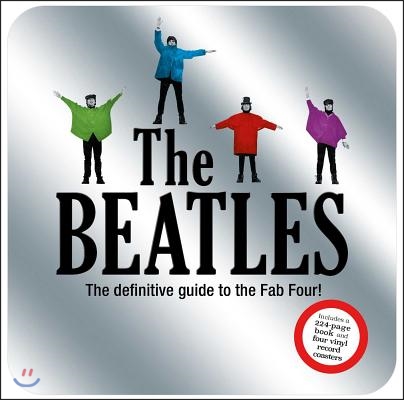 The Beatles: The Definitive Guide to the Fab Four: Tin with Book and 4 Vinyl Coasters