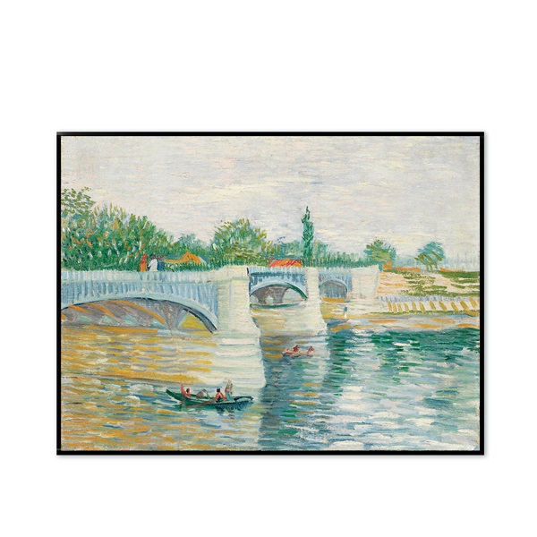 [The Bella] 고흐 - 센강과 그랑드 자트 다리 The Seine with the Pont de la Grande Jette